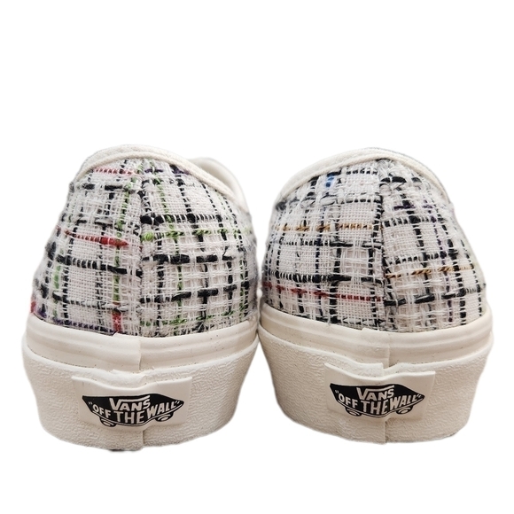 Vans Tweed Woven Multi Colored Sneakers, Women's 6.5 NWOT - Picture 3 of 6